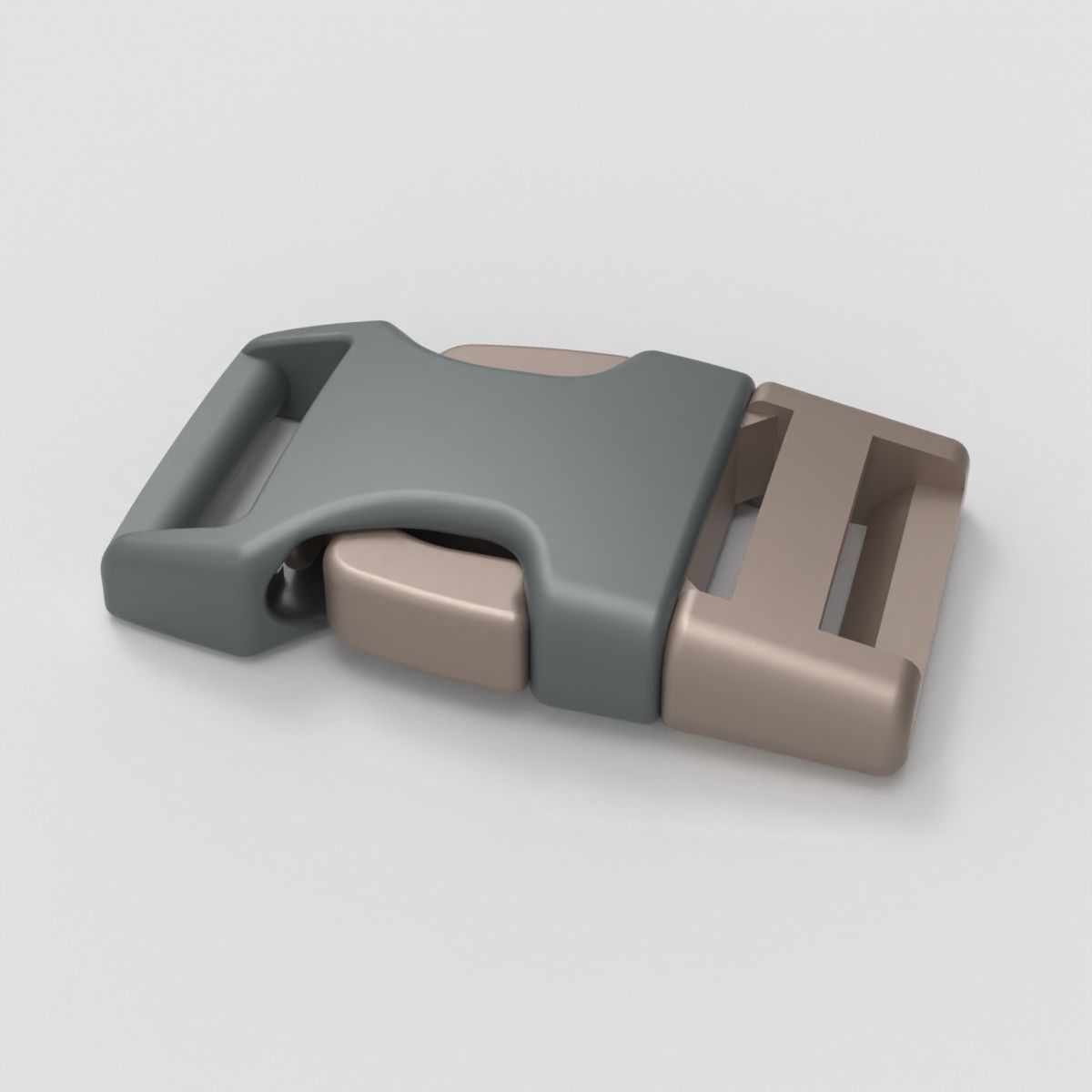 Snap Buckle 3D print model_12