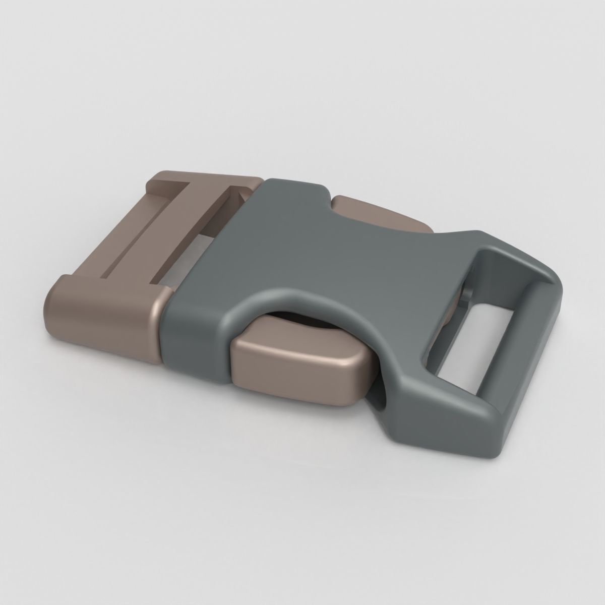 Snap Buckle 3D print model_10