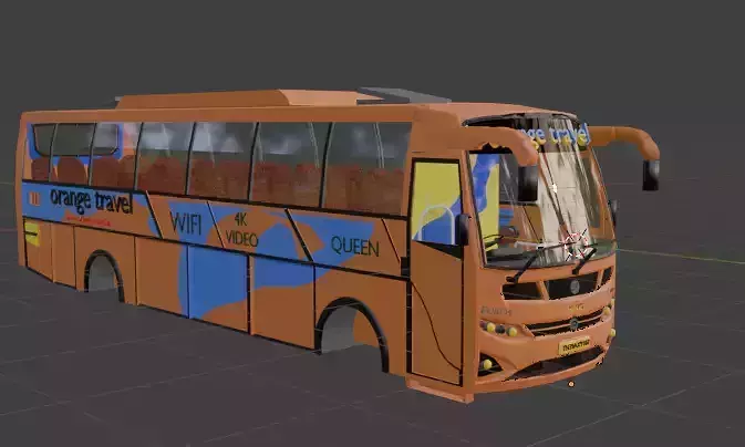 ORANAGE BUS MODEL