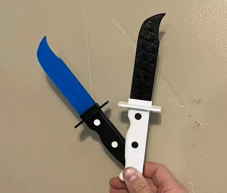 Flexible Knife 3D print model