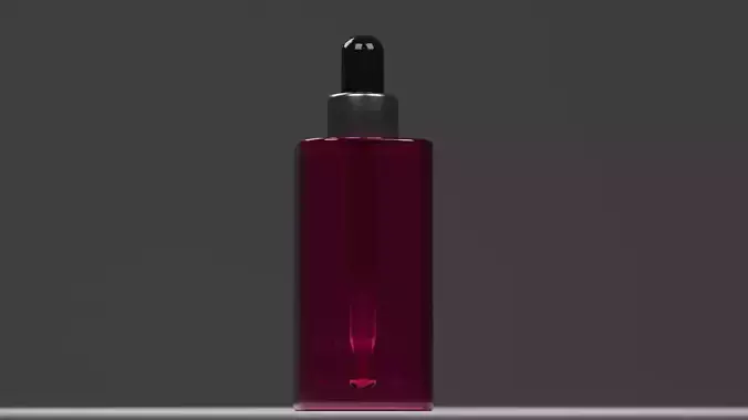 Essence Dropper Bottle 3D Model