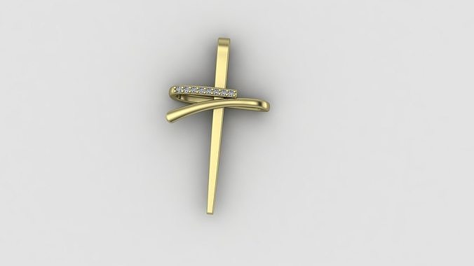 Cross Pendant  3D print model