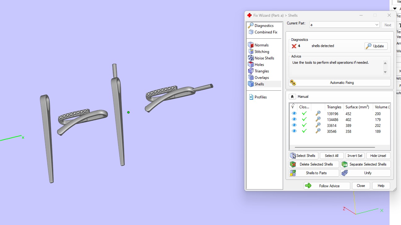 Cross Pendant  3D print model_10