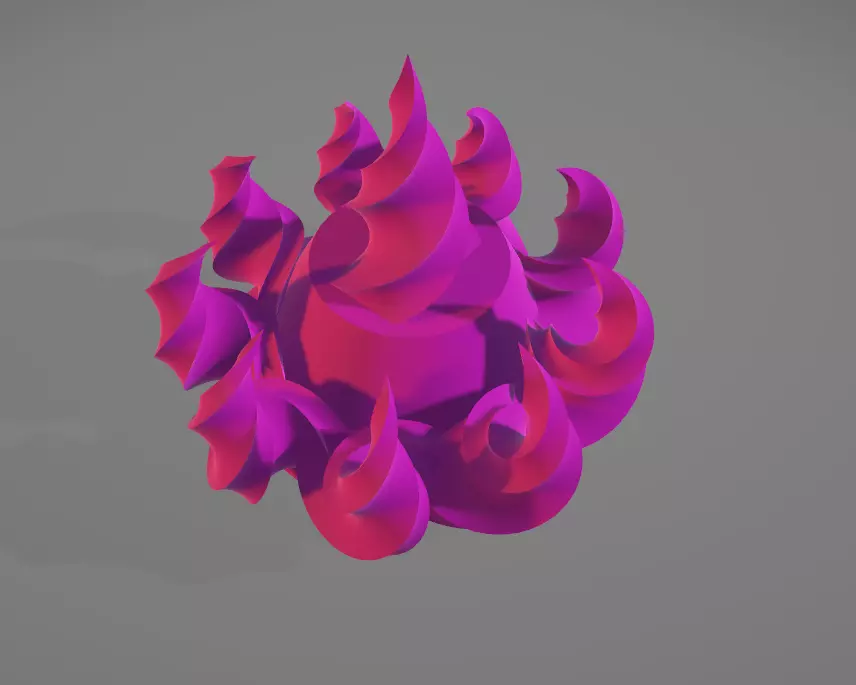 Decorative coral Free 3D model