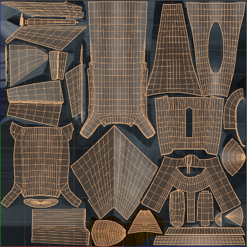 Asset - Army - F16A Fighting Falcon - 3D MODEL Low-poly Low-poly 3D model_6