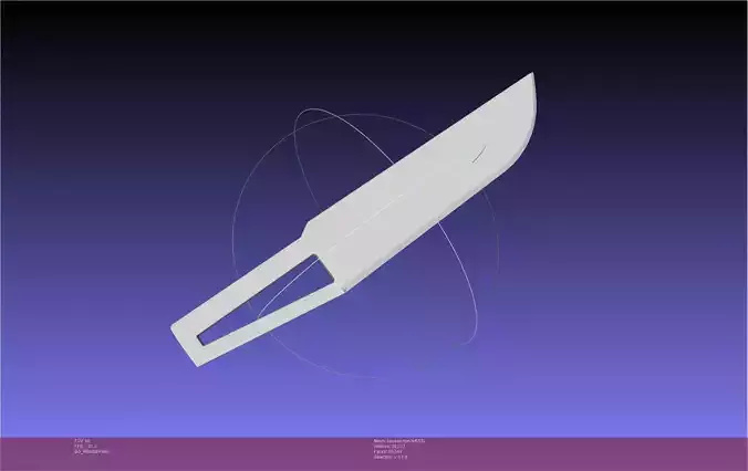 Bleach Sennen Kessen Hen Zangetsu Left Hand 3D print model