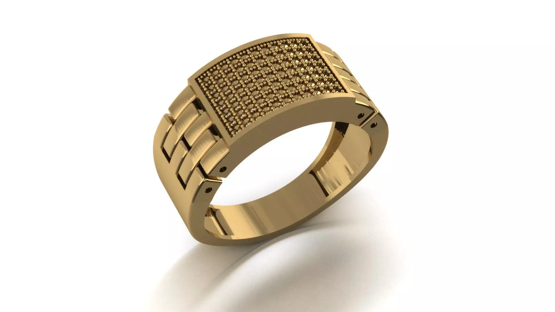 erkek yuzuk 3D print model_0