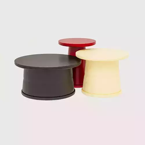 Triaple Coffee Table 3D model