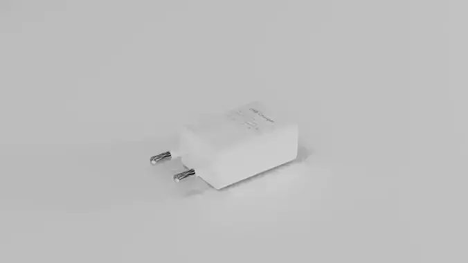 White USB Charger 