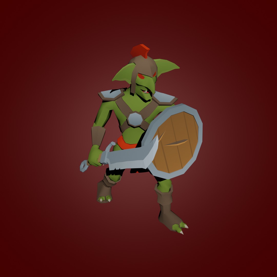 Goblins Game Ready  Low-poly 3D model_1