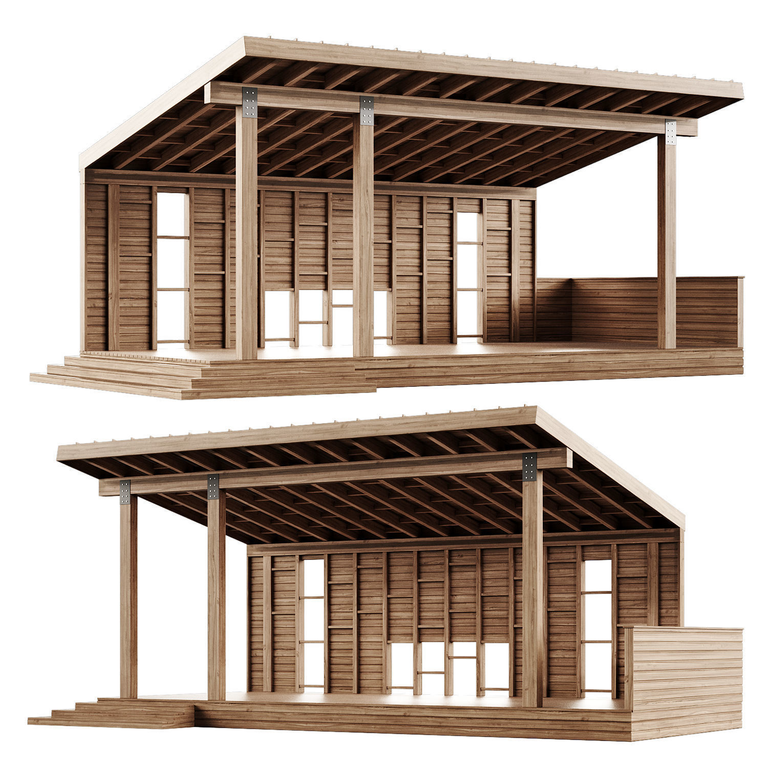 Street scene 2 3D model_1