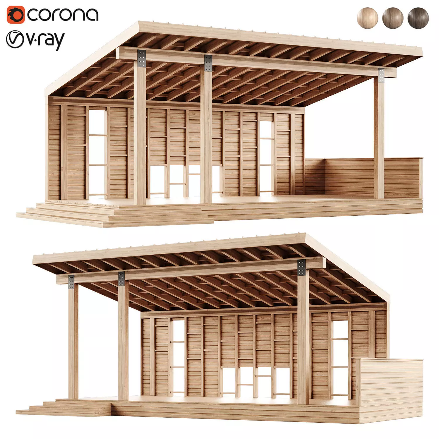 Street scene 2 3D model_0