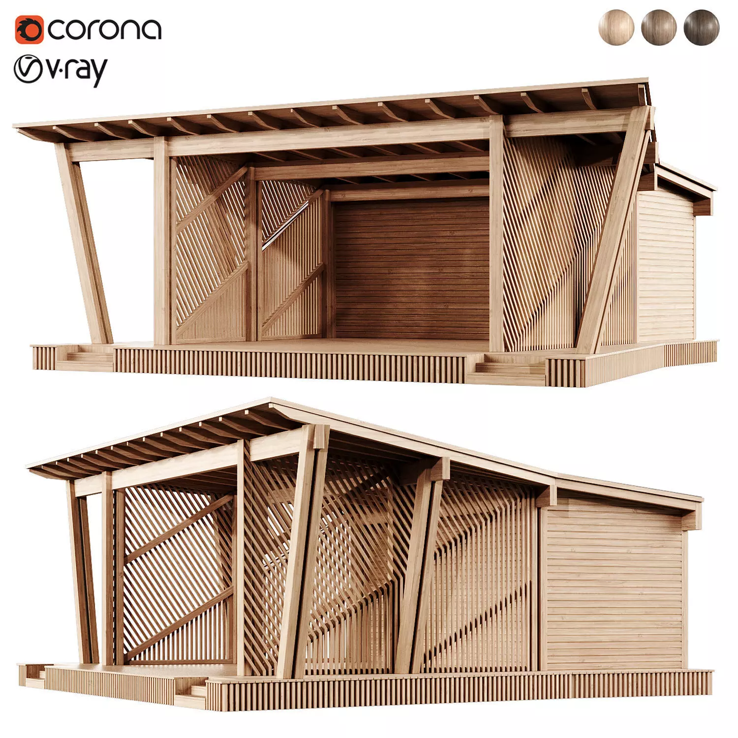Street scene 3 3D model