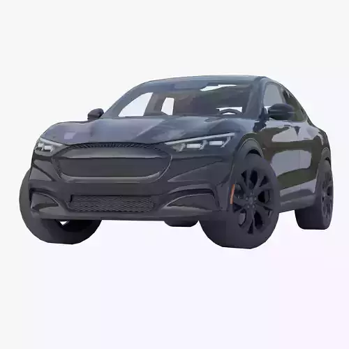 Generic E-SUV lowpoly