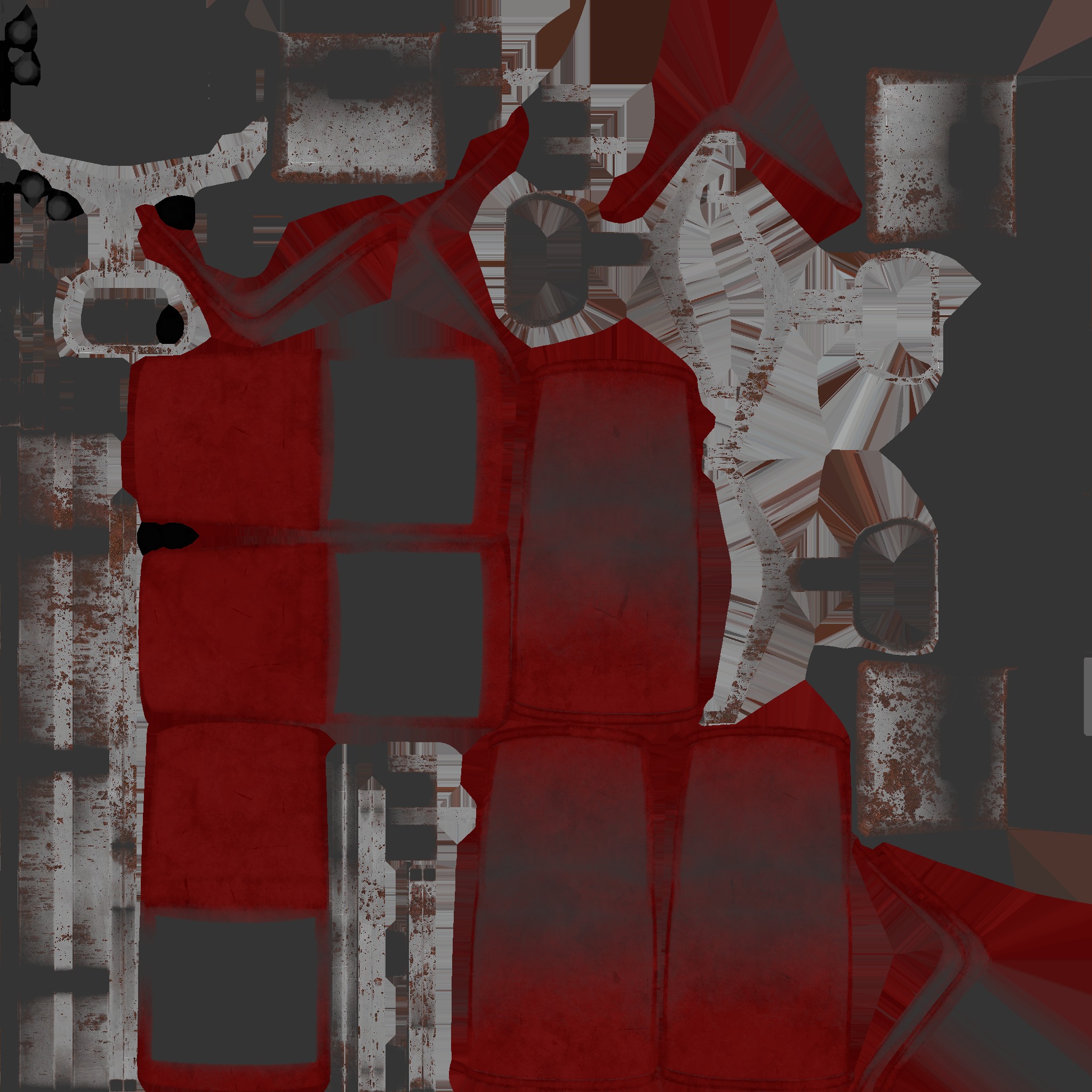 wating chair 3D model_6