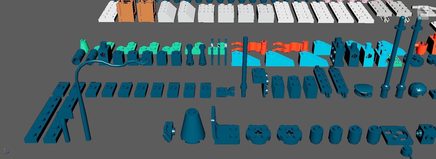 PixelBricks3D - Lego  Winter Village Bakery 3D print model_6