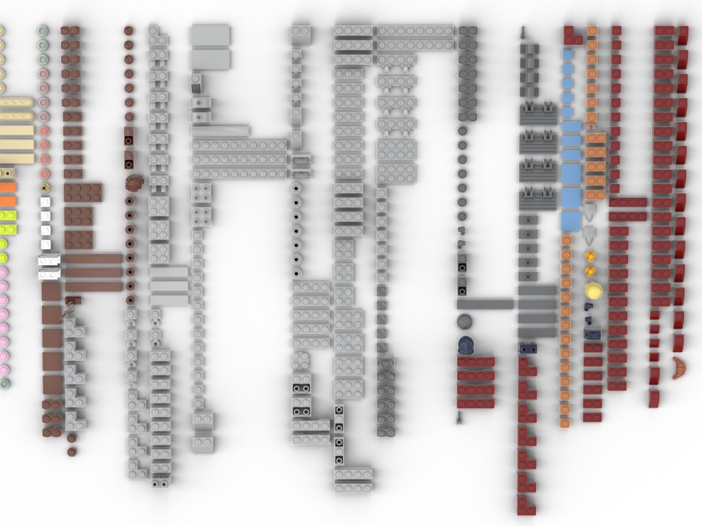 PixelBricks3D - Lego  Winter Village Bakery 3D print model_10