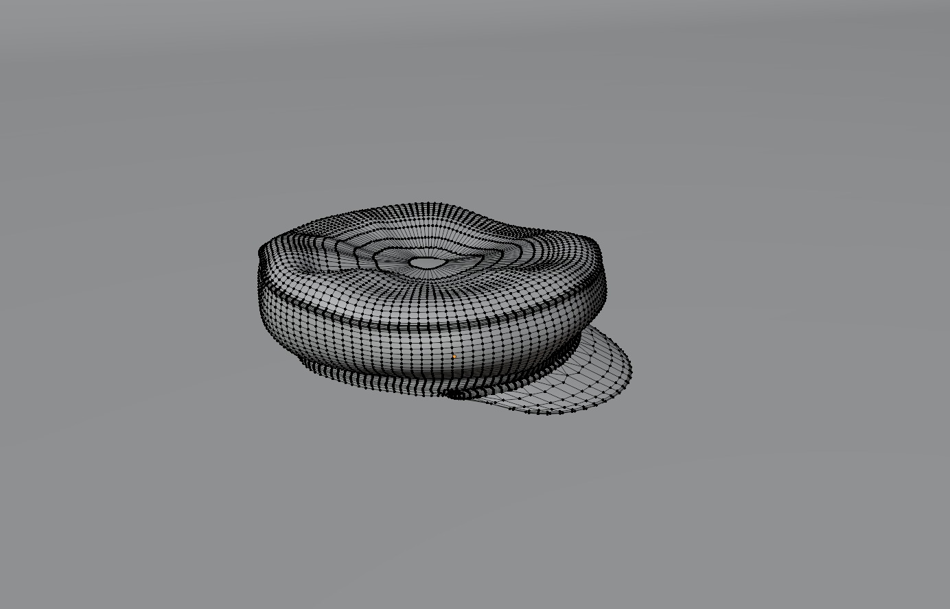 Old Style Hat Low-poly 3D model_3