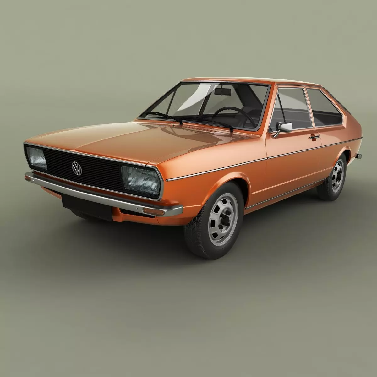 Volkswagen Passat B1 3D model