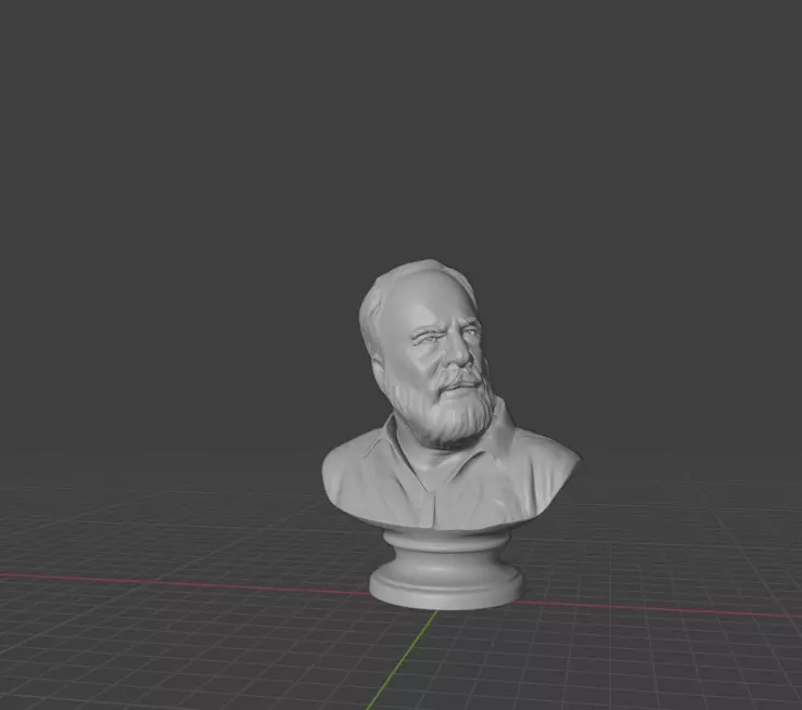 Saul Kripke 3D print model