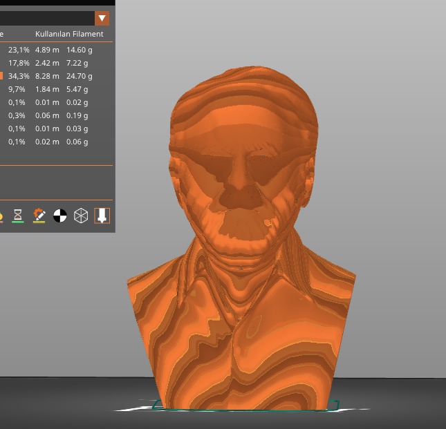 Saul Kripke 3D print model_13