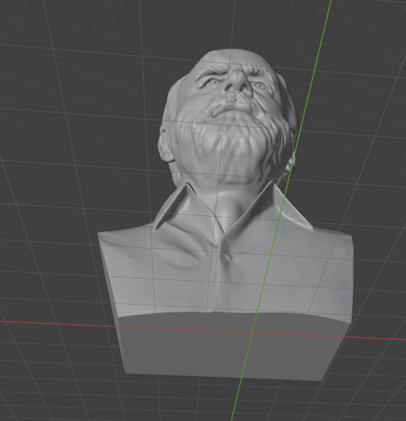 Saul Kripke 3D print model_3