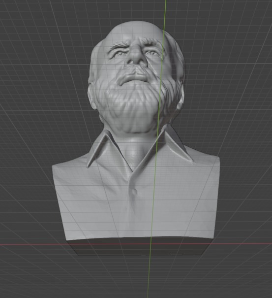 Saul Kripke 3D print model_14