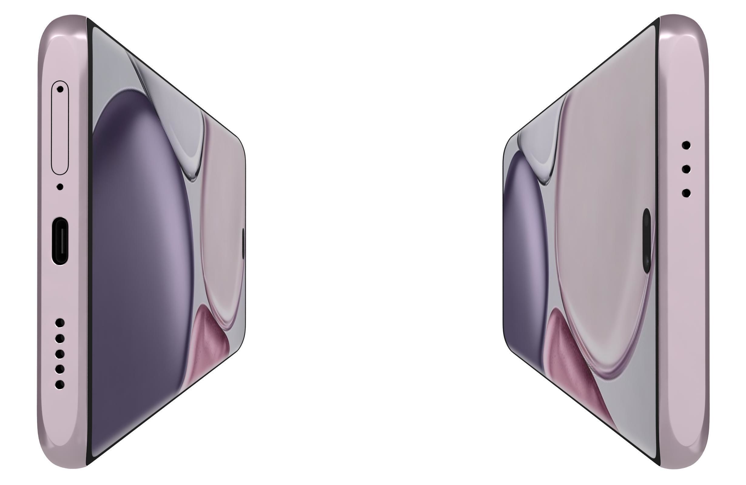 Honor X9C Titanium Purple 3D model_8