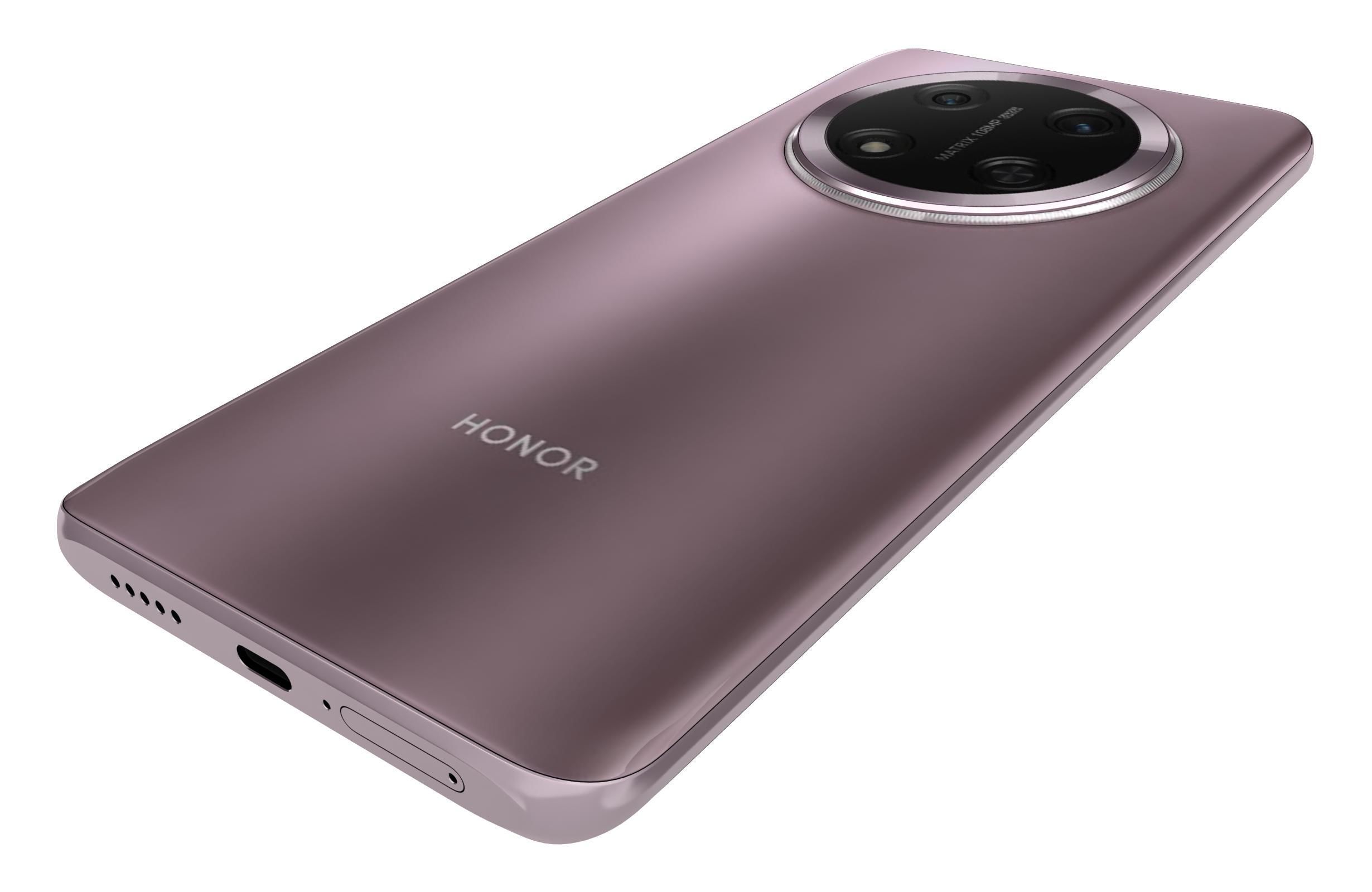 Honor X9C Titanium Purple 3D model_14