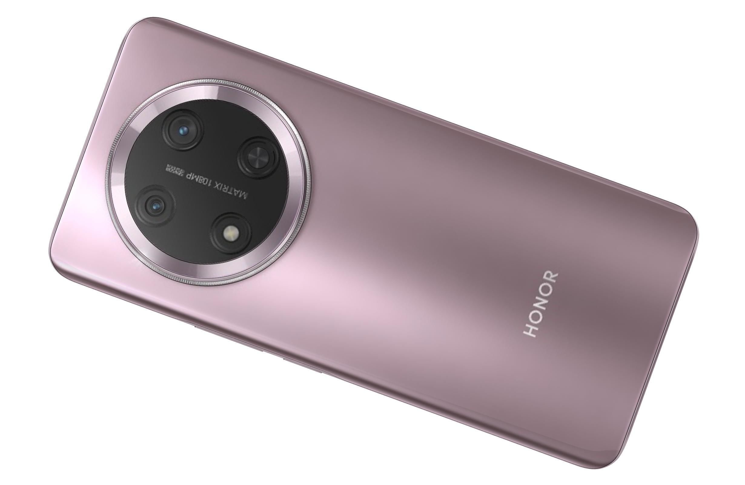 Honor X9C Titanium Purple 3D model_11