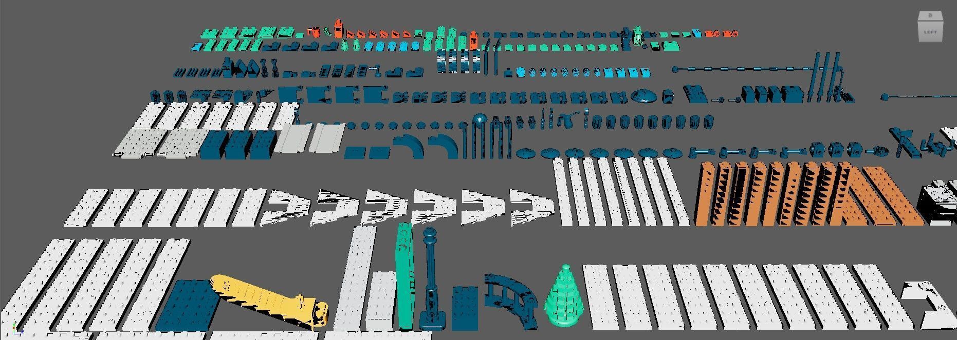 PixelBricks3D - Lego Winter Village Cottage  3D print model_7
