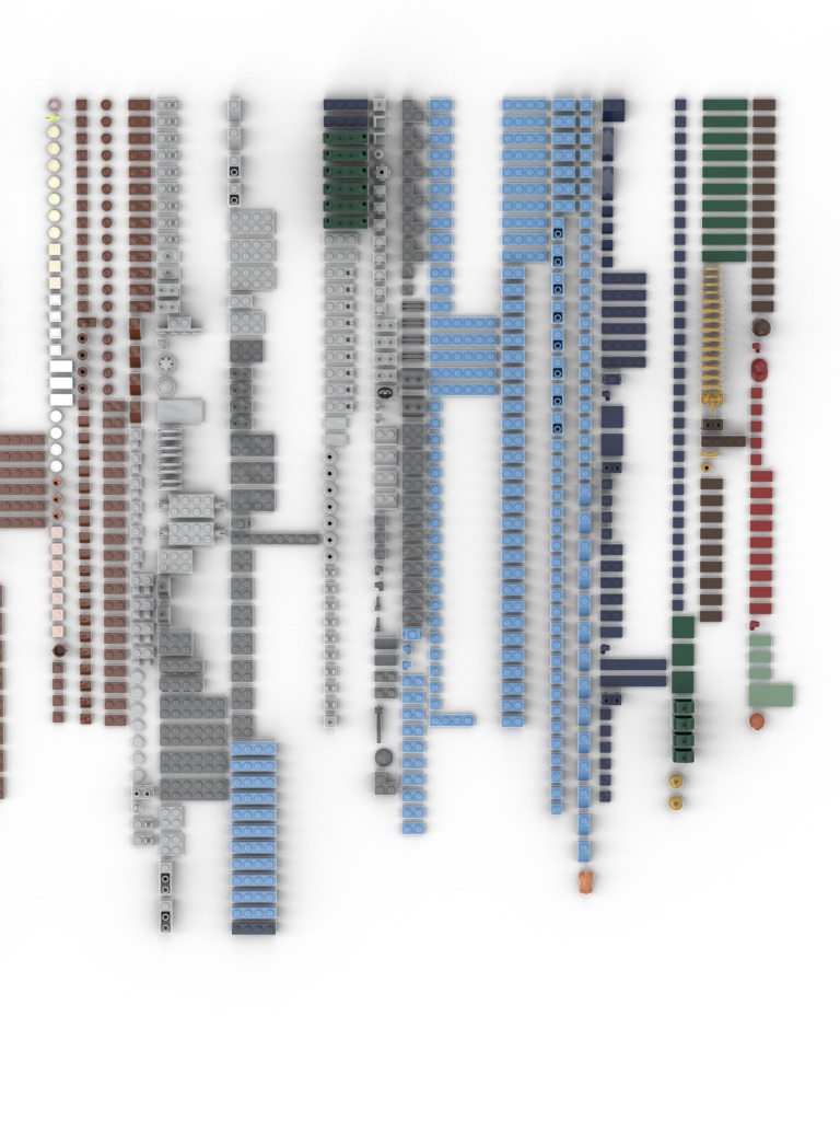 PixelBricks3D - Lego Winter Village Cottage  3D print model_5