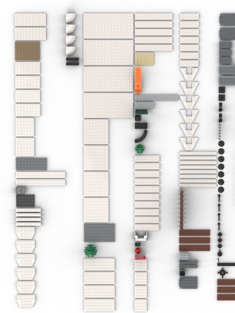 PixelBricks3D - Lego Winter Village Cottage  3D print model_2
