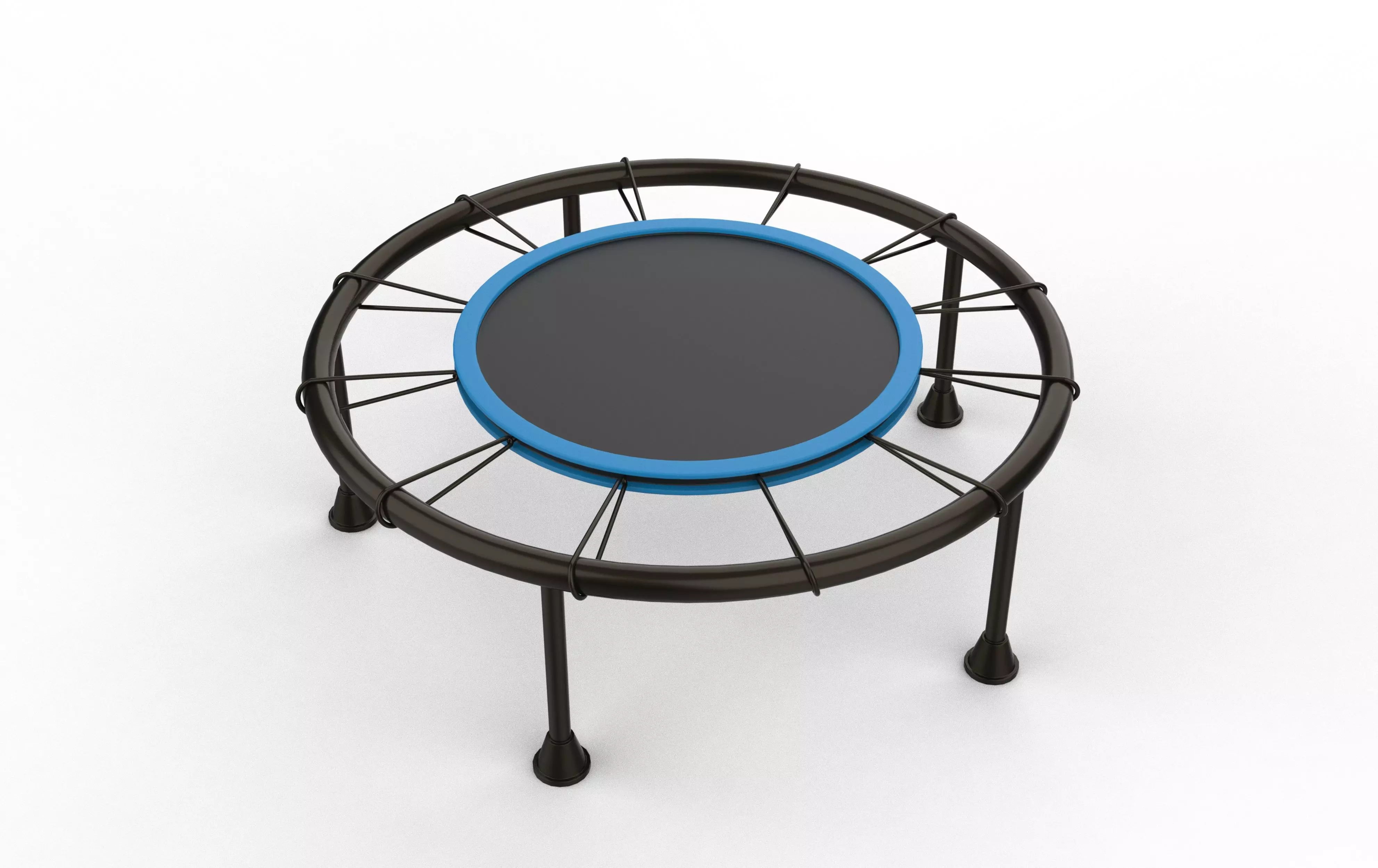 Fitness Rebounder  3D model_0