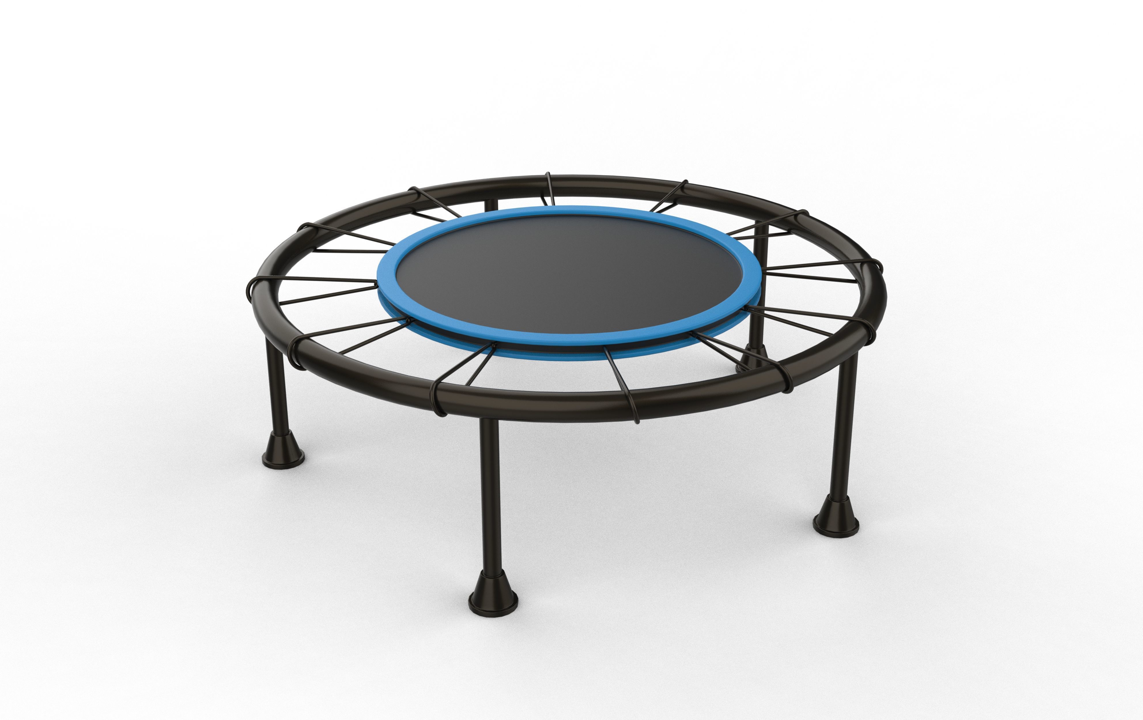 Fitness Rebounder  3D model_2