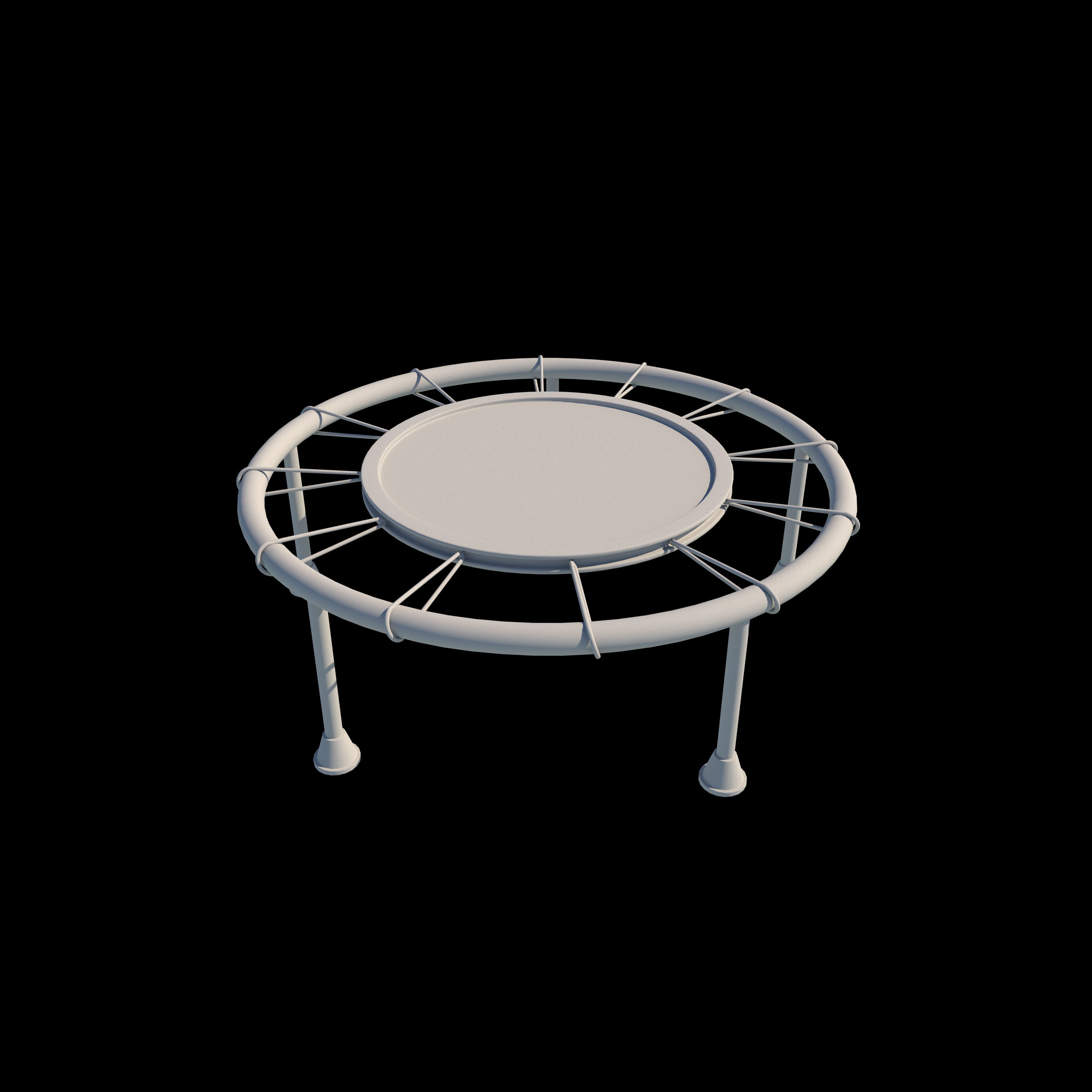 Fitness Rebounder  3D model_5