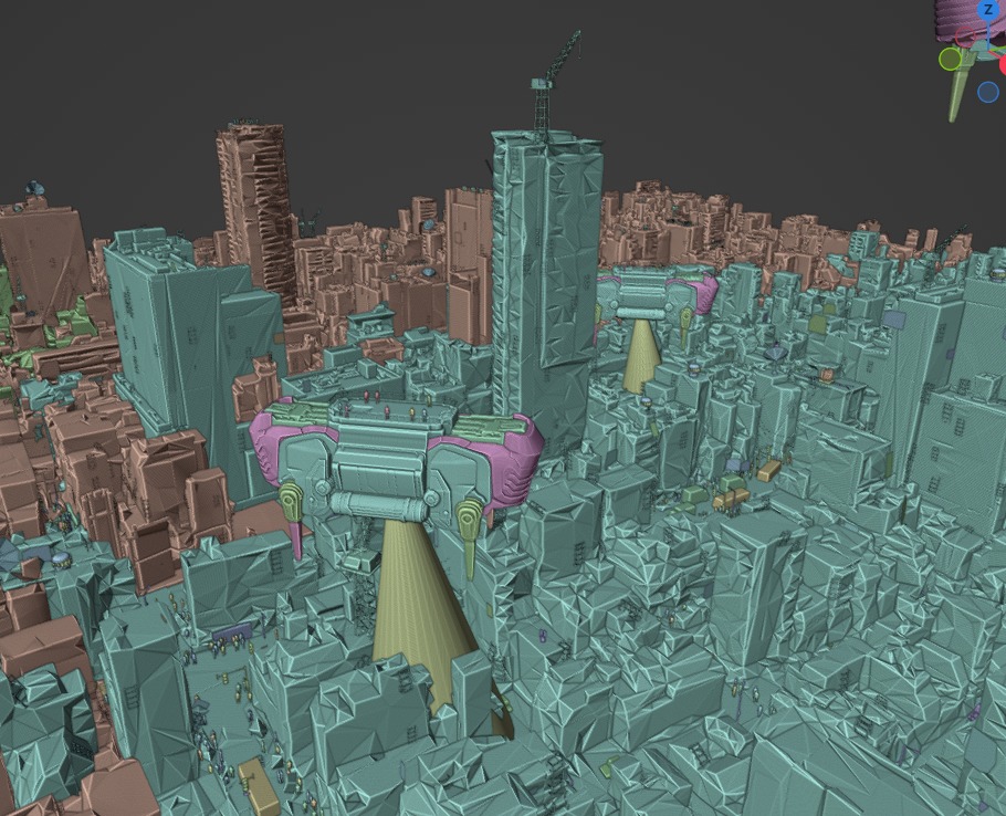 Beat Cop Town - Weekly Renders - DSZarts 3D model 3D model_17