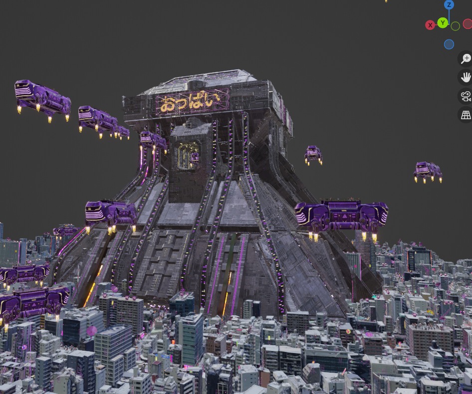 Beat Cop Town - Weekly Renders - DSZarts 3D model 3D model_9