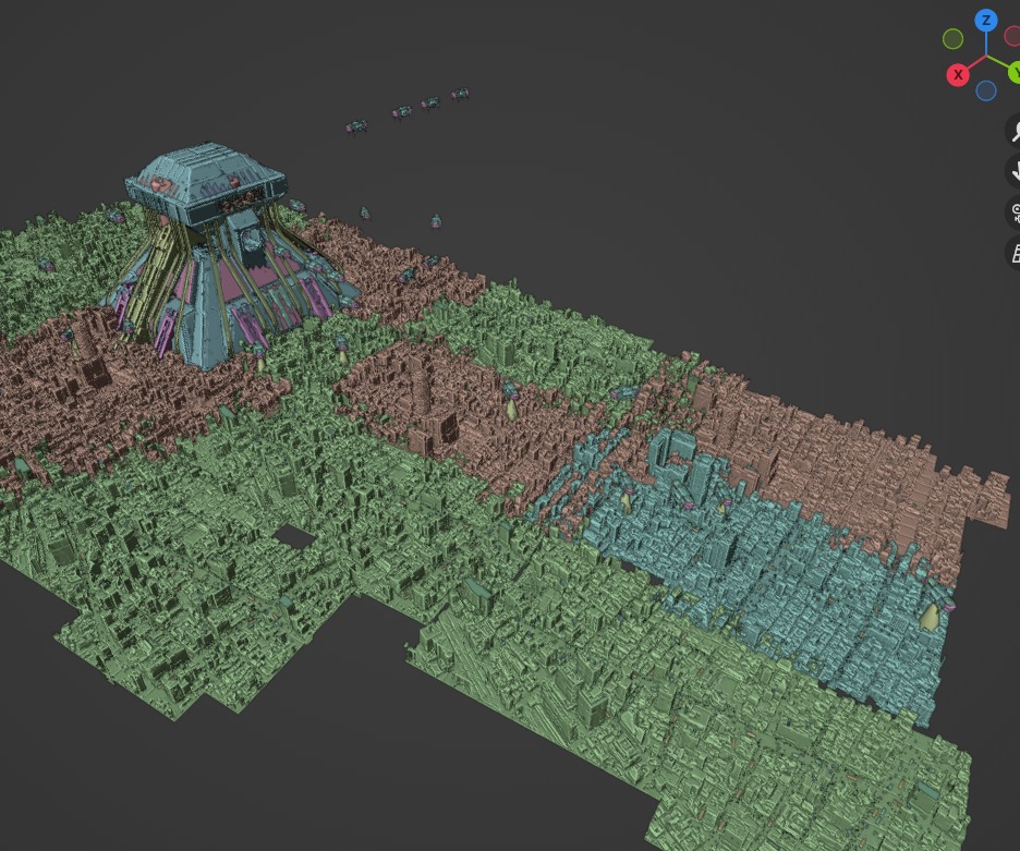 Beat Cop Town - Weekly Renders - DSZarts 3D model 3D model_28