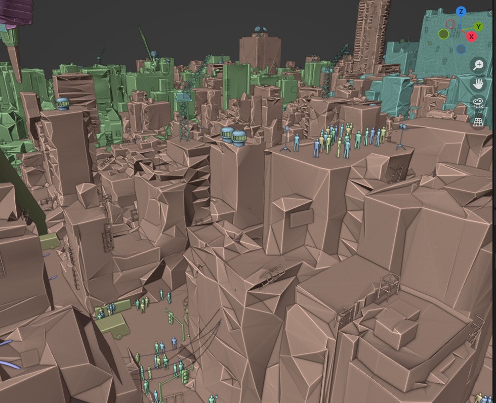 Beat Cop Town - Weekly Renders - DSZarts 3D model 3D model_25