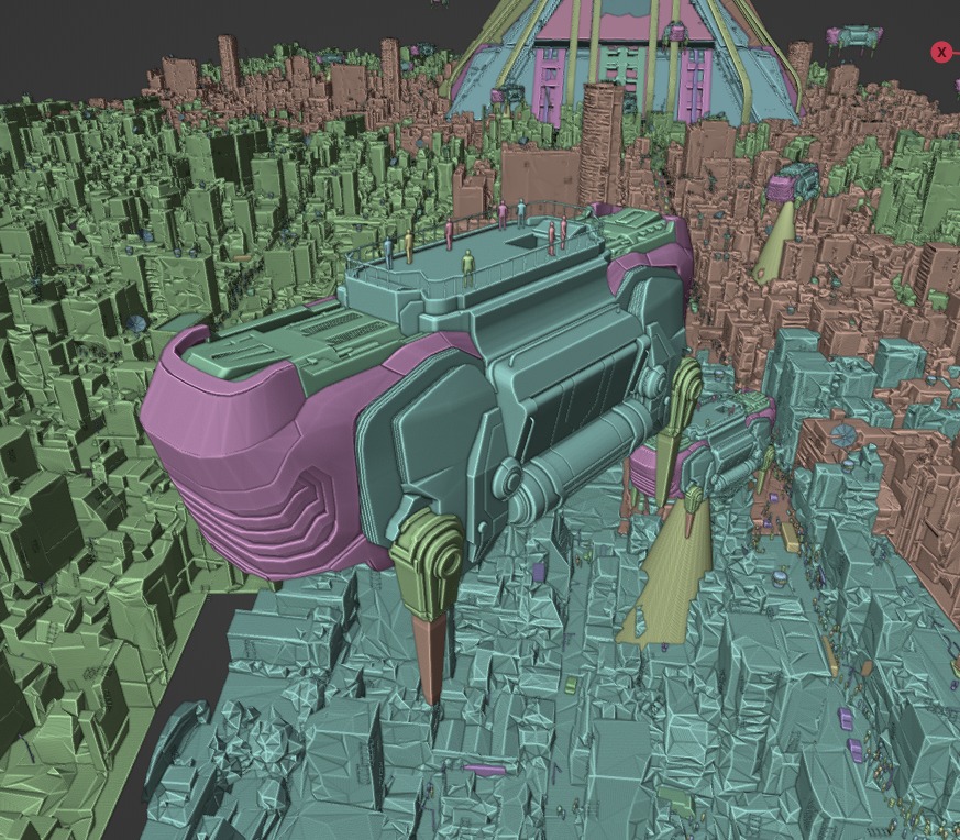 Beat Cop Town - Weekly Renders - DSZarts 3D model 3D model_18