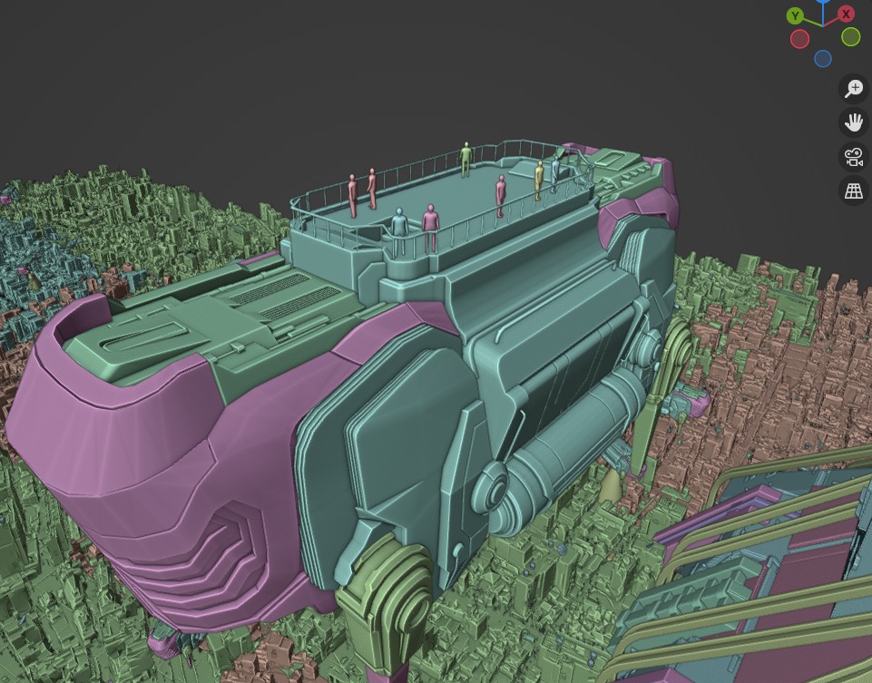 Beat Cop Town - Weekly Renders - DSZarts 3D model 3D model_42