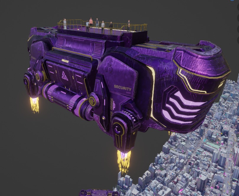 Beat Cop Town - Weekly Renders - DSZarts 3D model 3D model_40