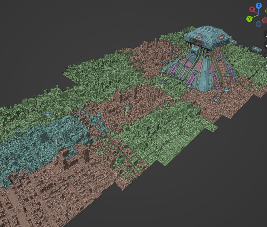 Beat Cop Town - Weekly Renders - DSZarts 3D model 3D model_22