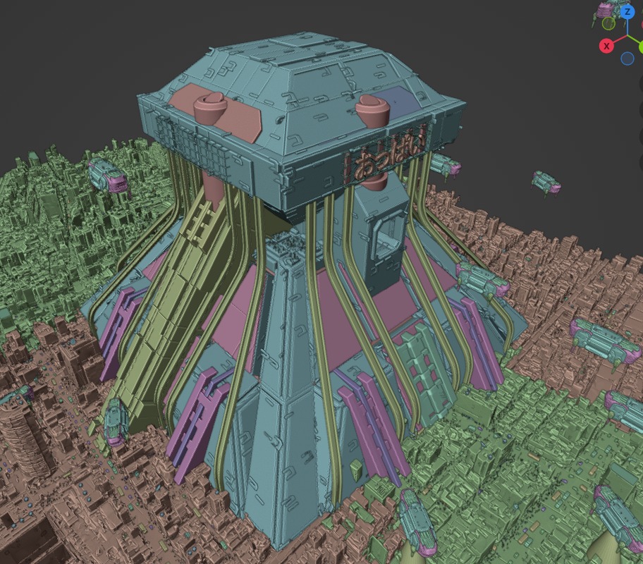 Beat Cop Town - Weekly Renders - DSZarts 3D model 3D model_11