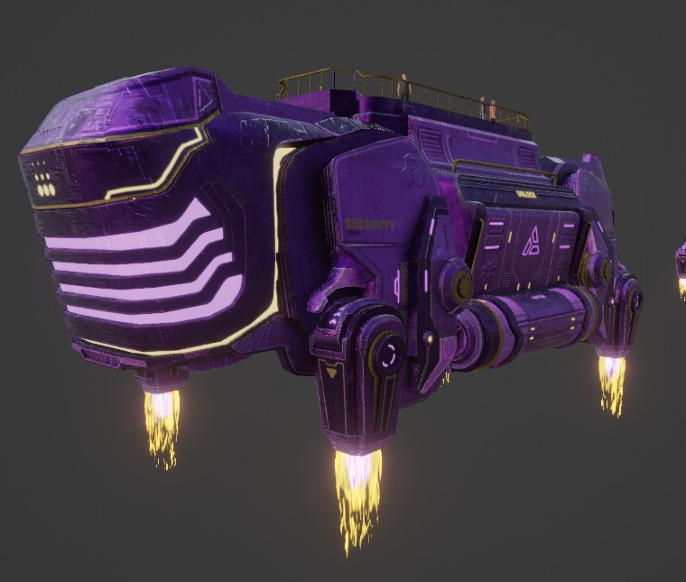 Beat Cop Town - Weekly Renders - DSZarts 3D model 3D model_44