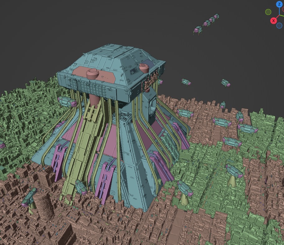 Beat Cop Town - Weekly Renders - DSZarts 3D model 3D model_24