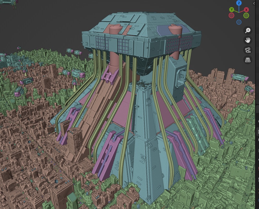 Beat Cop Town - Weekly Renders - DSZarts 3D model 3D model_26