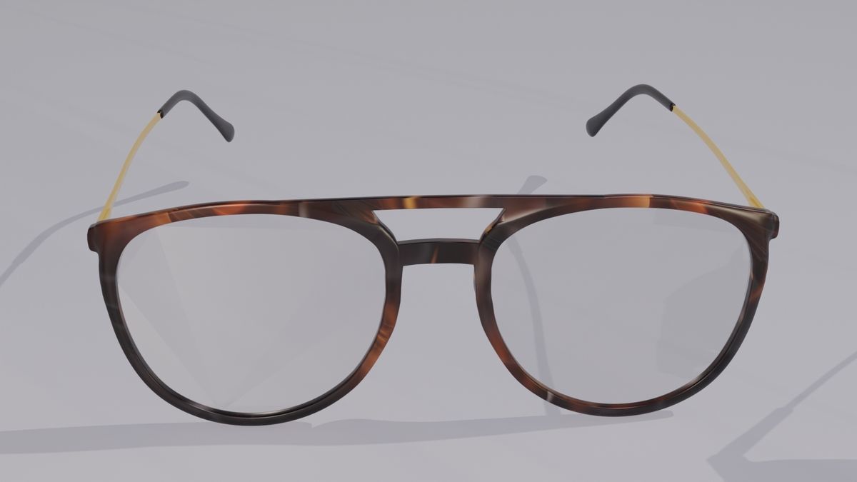 eyeglasses 3D model_2