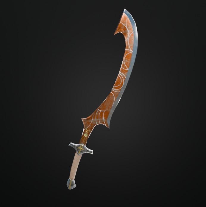 Melee Pack Game Ready Low-poly 3D model_9